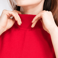Strick-T-Shirt – Damen Pullover Shirt