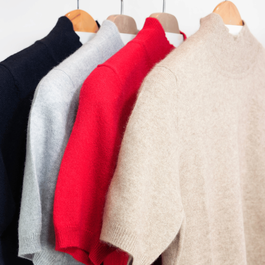 Strick-T-Shirt – Damen Pullover Shirt