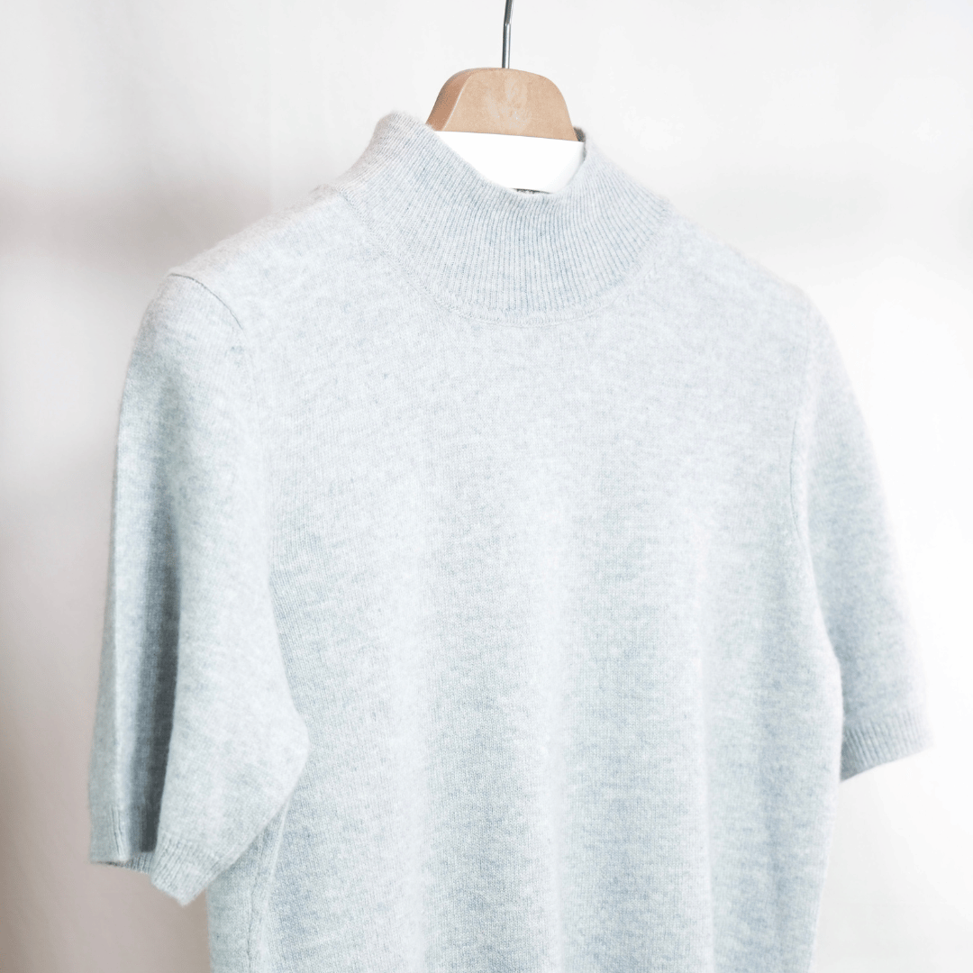 Strick-T-Shirt – Damen Pullover Shirt