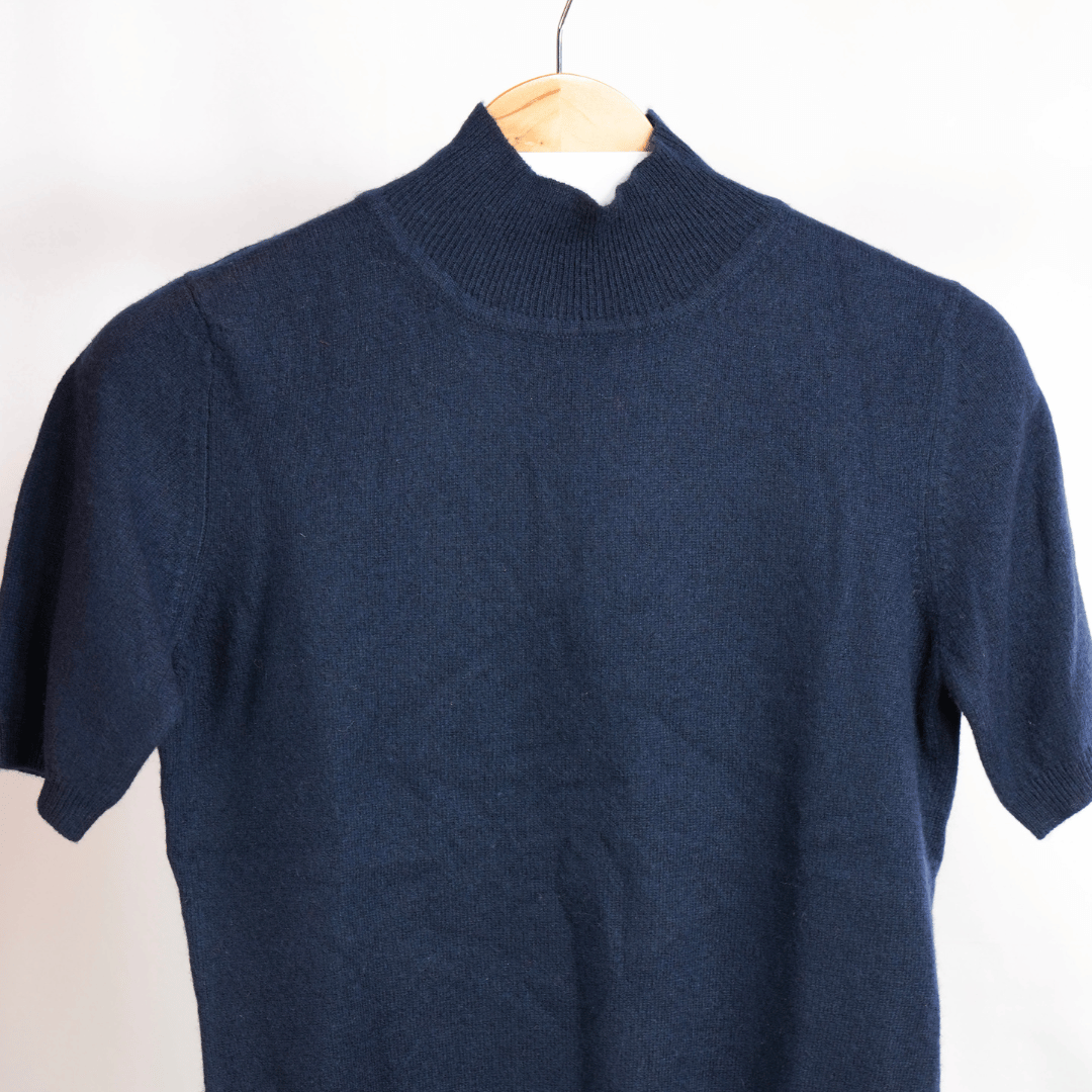 Strick-T-Shirt – Damen Pullover Shirt