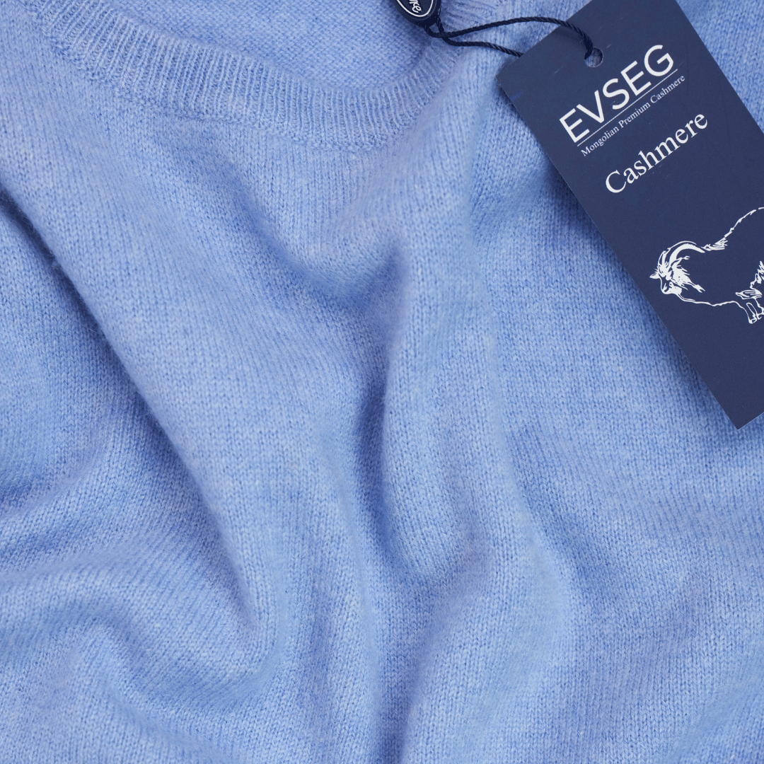 Weste – Damen Strickweste Hellblau