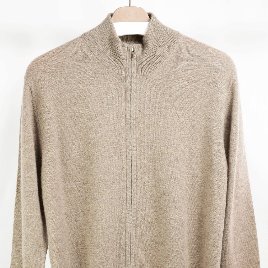 Cardigan Zip Damen – Strickjacke mit Reißverschluss