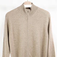 Cardigan Zip Damen – Strickjacke mit Reißverschluss