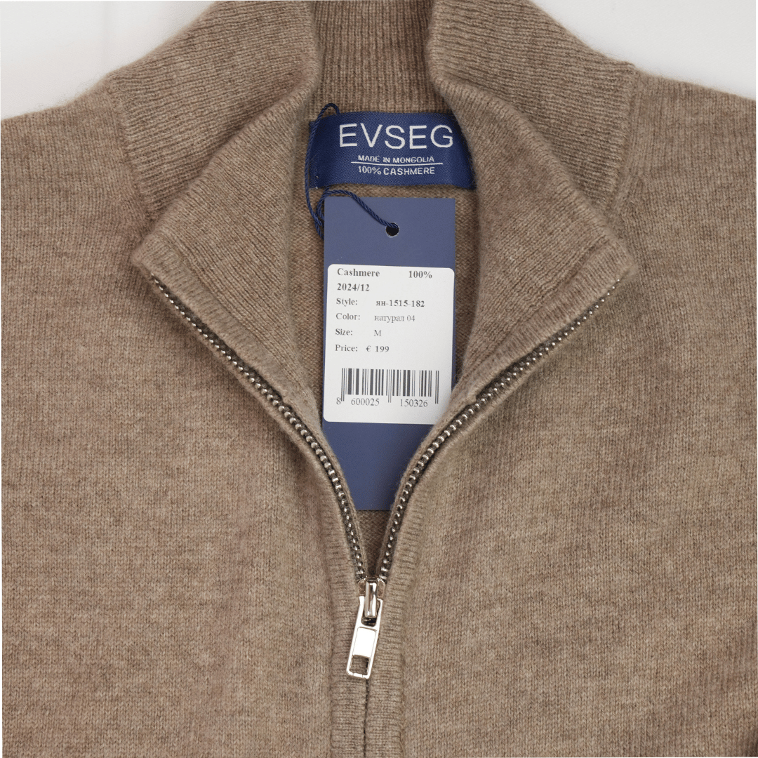 Cardigan Zip Damen – Strickjacke mit Reißverschluss