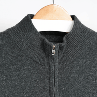 Cardigan Zip mit Pockets – Damen Strickjacke mit Reißverschluss