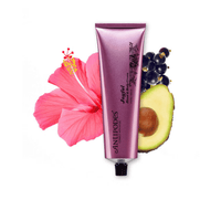 Hand- und Körpercreme, 120 ml: violette Tube mit Deckelspitze nach unten