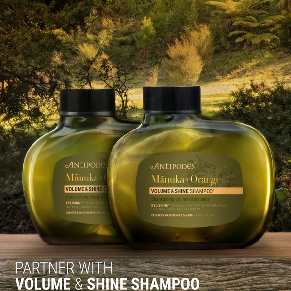 Mānuka & Orange – Volume & Shine – Shampoo & Conditioner