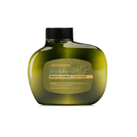 Antipodes Peach Freesia Smooth & Hydrate Conditioner-Flasche, gelb-grün, schwarzer Deckel