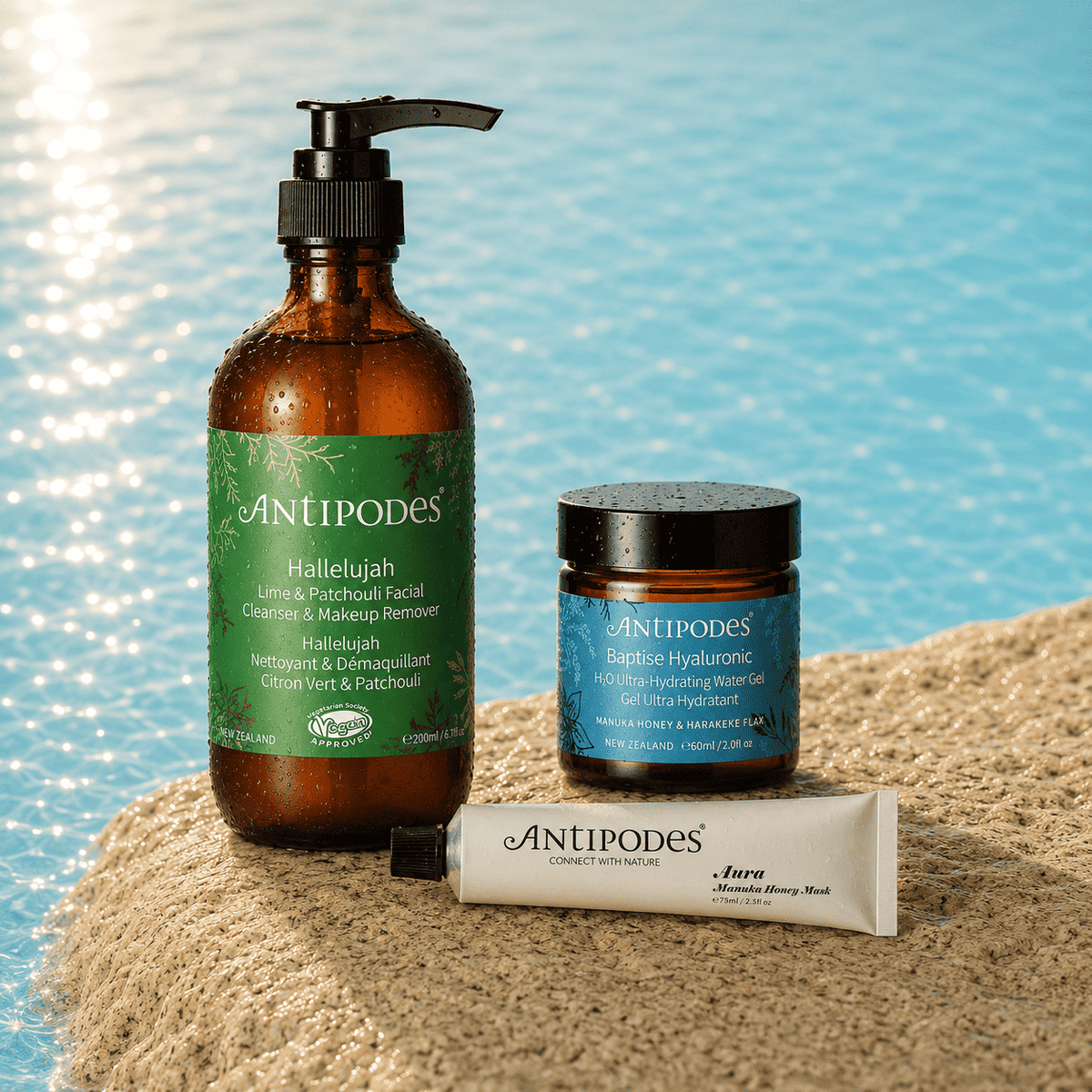 Sommer Daily Essentials – Hallelujah Cleanser & Baptise Water Gel